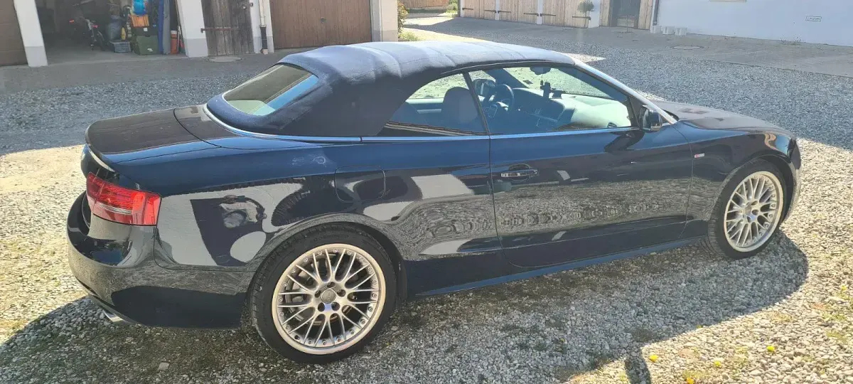 Używany Audi A5 Cabriolet S-Line 211 KM (155 kW) 2009 Niebieski Kabriolet