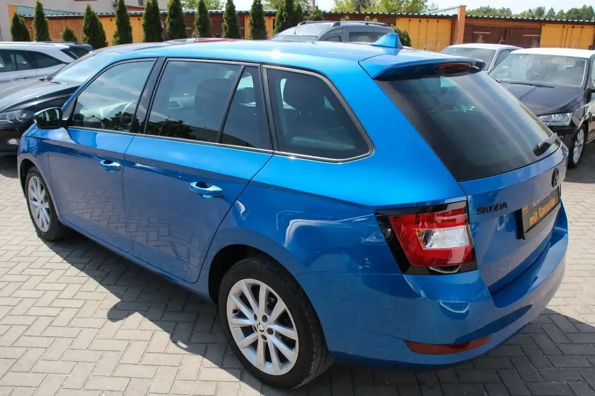 Gebraucht Skoda Fabia Soleil 110 PS (80 kW) 2019 Blau Kleinwagen