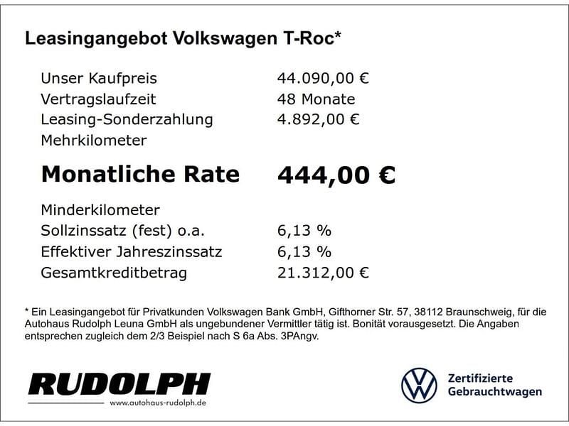 Neu VW T-Roc 150 PS (110 kW) 2026 SUV
