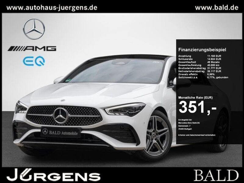 Polarweiss Gebraucht 2024 Mercedes CLA200 AMG Coupé | 39.790 € (Etwas zu teuer) - Bild 1/2