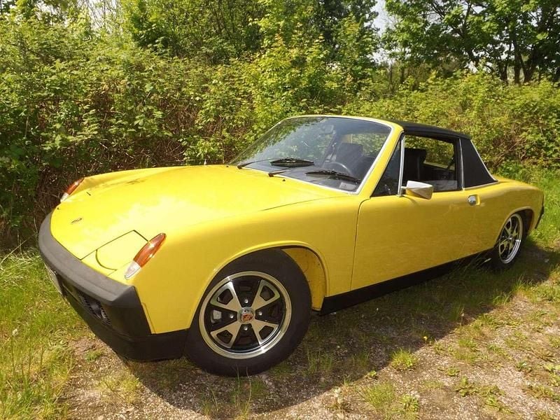 Gelb Gebraucht 1976 Porsche 914 Cabrio | 32.500 € - Bild 1/4