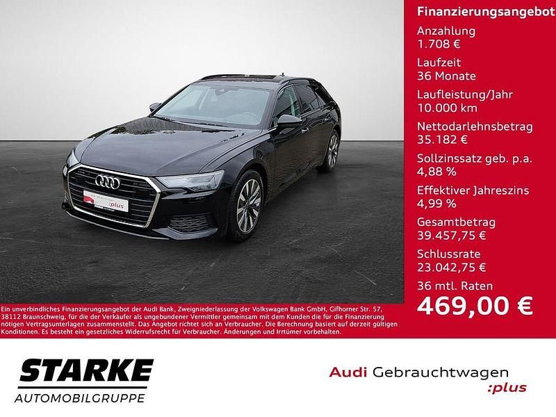 Schwarz Gebraucht 2022 Audi A6 Basis Kombi | 36.890 € (Fairer Preis) - Bild 1/4