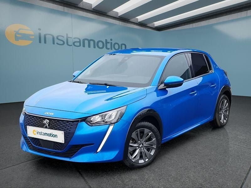 Blau Gebraucht 2021 Peugeot e-208 Allure Kleinwagen | 15.449 € (Guter Preis) - Bild 1/4