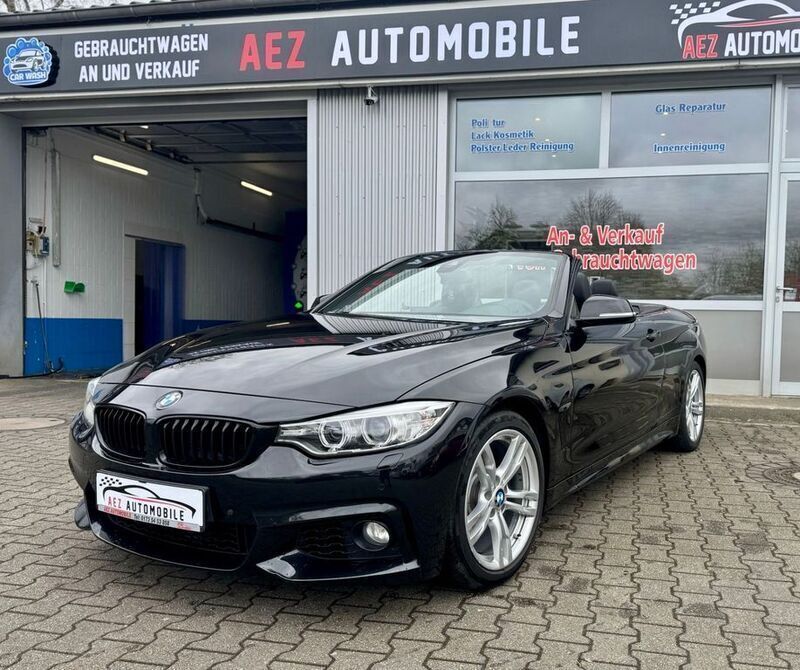 Black sapphire metallic Gebraucht 2014 BMW 428 Sport Line Cabrio | 18.950 € (Fairer Preis) - Bild 1/4