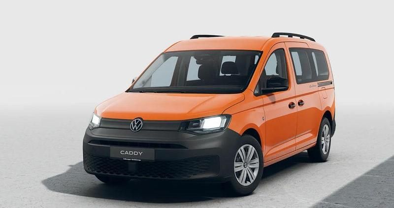 Neu VW Caddy Maxi California 116 PS (85 kW) 2026 Orange Van / Kleinbus