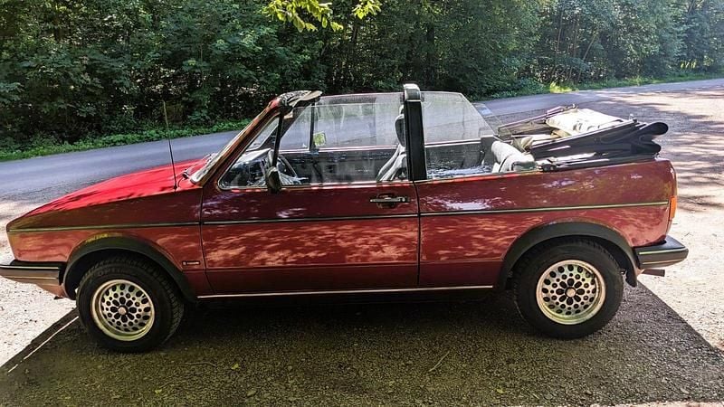 Gebraucht VW Golf Cabriolet 75 PS (55 kW) 1985 Rot Cabrio