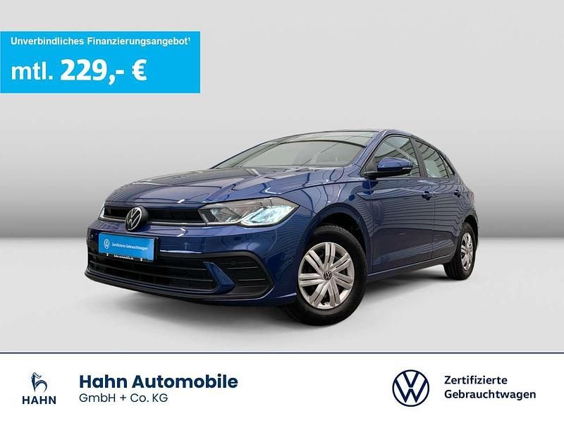 Blau Gebraucht 2022 VW Polo Limousine | 13.999 € (Guter Preis) - Bild 1/3