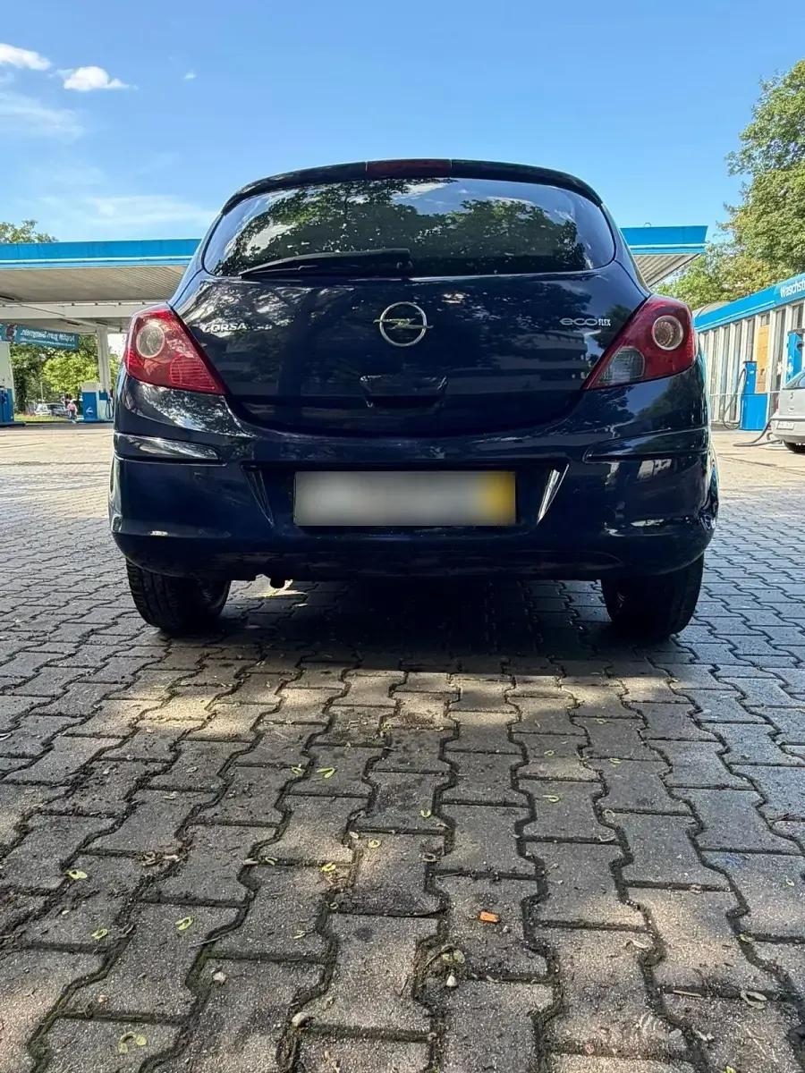 Gebraucht Opel Corsa 60 PS (44 kW) 2009 Blau Kleinwagen