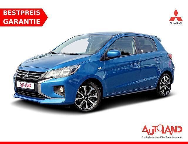 Blau Gebraucht 2021 Mitsubishi Space Star Select+ Kleinwagen | 15.950 € (Etwas zu teuer) - Bild 1/4