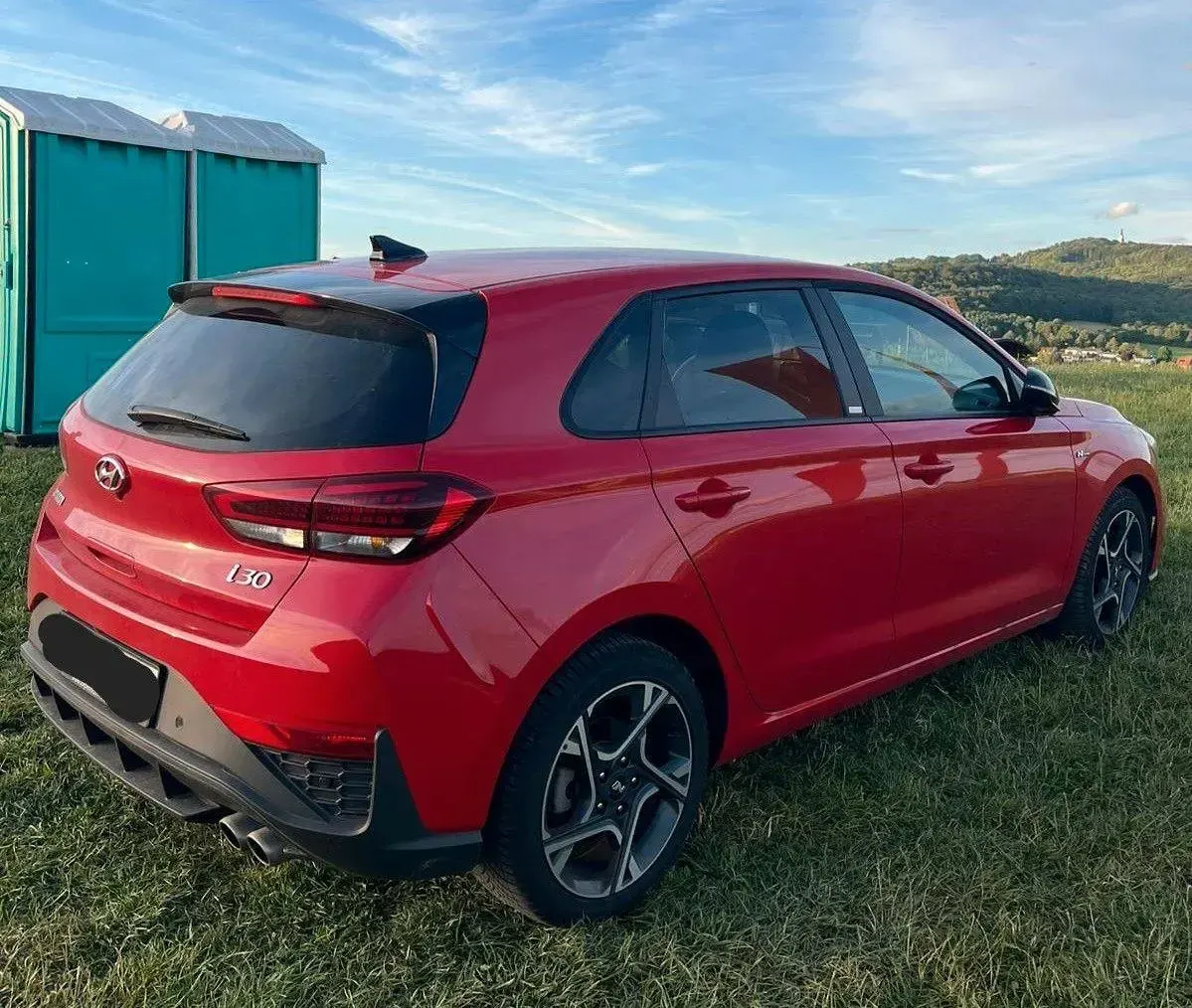 Gebraucht Hyundai i30 N Line 120 PS (88 kW) 2021 Rot Limousine