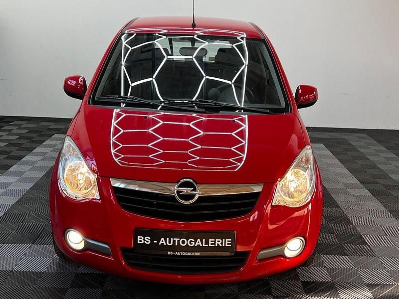 Gebraucht Opel Agila Edition 86 PS (63 kW) 2009 Rot Kleinwagen