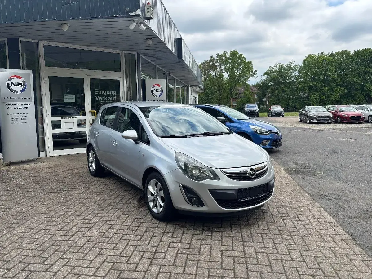 Gebraucht Opel Corsa Energy 86 PS (63 kW) 2014 Grau Kleinwagen