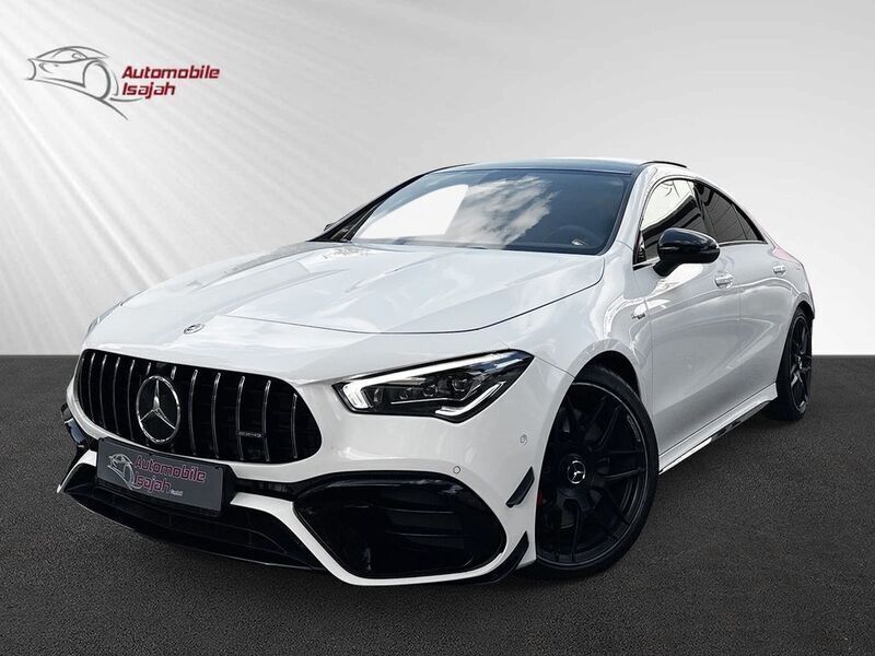 Weiß Gebraucht 2022 Mercedes CLA45 AMG AMG Limousine | 53.950 € (Etwas zu teuer) - Bild 1/4