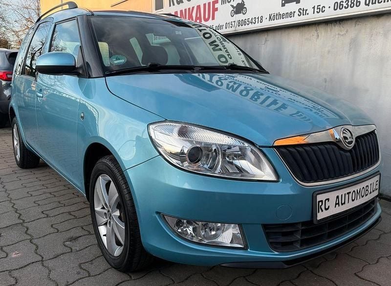 Gebraucht Skoda Roomster Ambition 86 PS (63 kW) 2014 Blau Van / Kleinbus