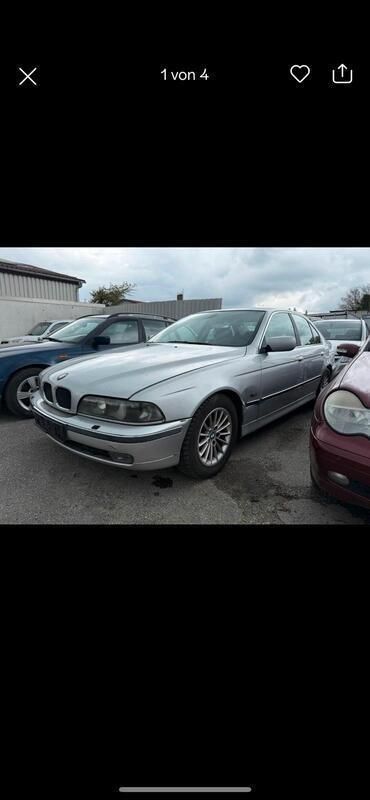 Silber Gebraucht 2000 BMW 523 Limousine | 1.490 € (Guter Preis) - Bild 1/4
