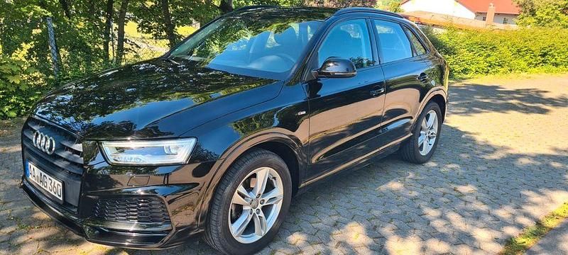 Schwarz Gebraucht 2018 Audi Q3 S-Line SUV | 18.400 € (Superpreis) - Bild 1/4