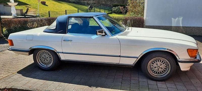 Gebraucht Mercedes SL380 218 PS (160 kW) 1981 Weiß Cabrio