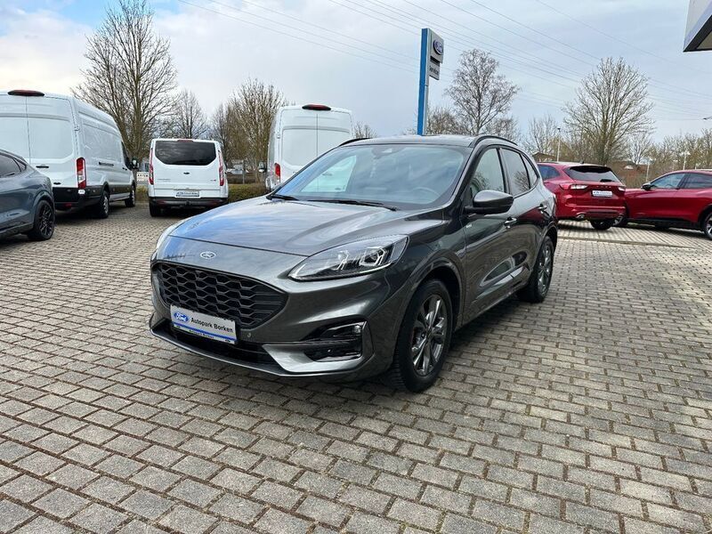 Magneticgrau (metallic) Gebraucht 2024 Ford Kuga ST-Line X SUV | 28.650 € (Fairer Preis) - Bild 1/4