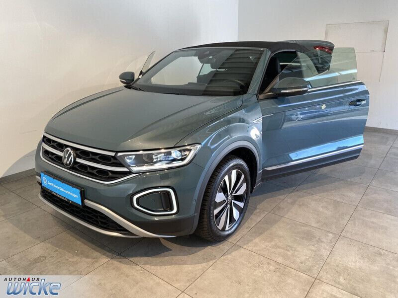 Gebraucht VW T-Roc Cabriolet Move 150 PS (110 kW) 2024 Blau Cabrio