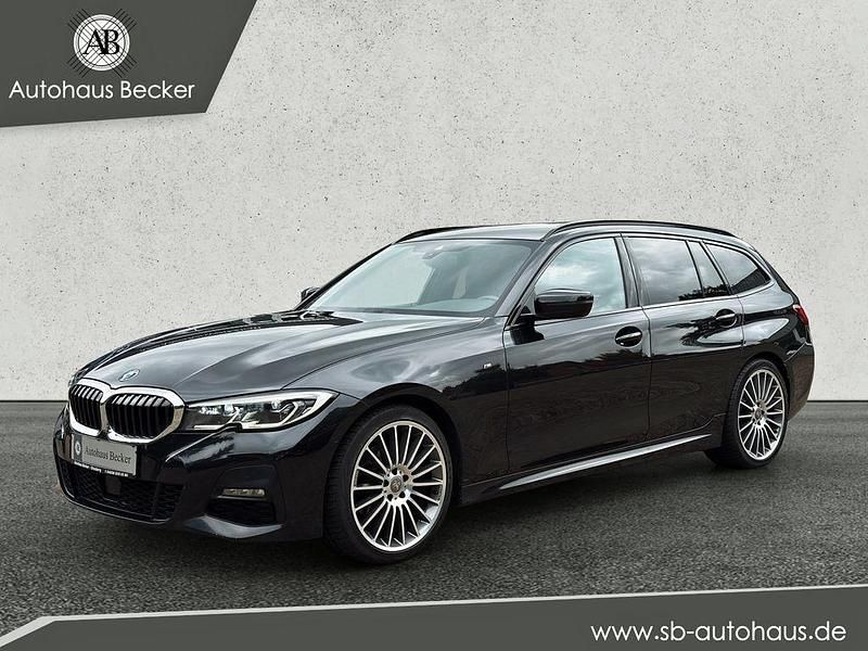 Schwarz Gebraucht 2022 BMW 320 M Sport Kombi | 31.450 € (Fairer Preis) - Bild 1/3