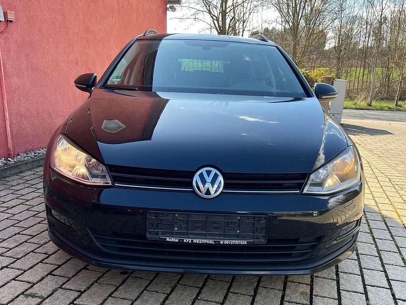 Gebraucht VW Golf VII Style 122 PS (89 kW) 2013 Schwarz Kombi