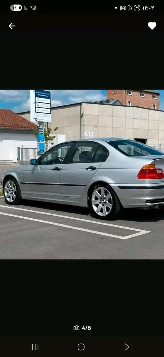 Gebraucht BMW 316 105 PS (77 kW) 2001 Grau Limousine