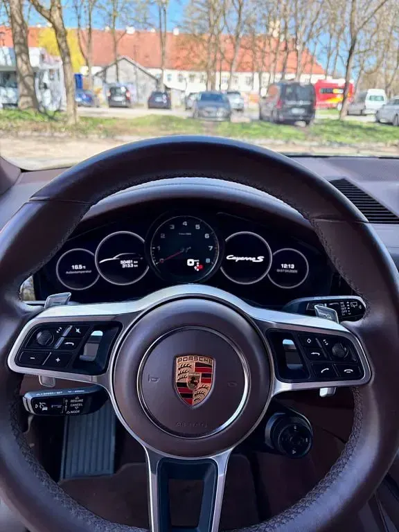Gebraucht Porsche Cayenne Turbo 441 PS (324 kW) 2020 Blau SUV