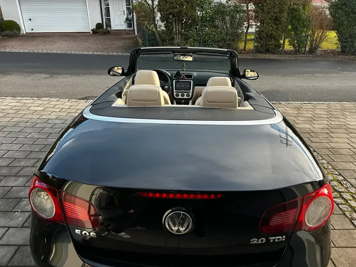 Brugt VW Eos 140 HK (102 kW) 2008 Sort Cabriolet