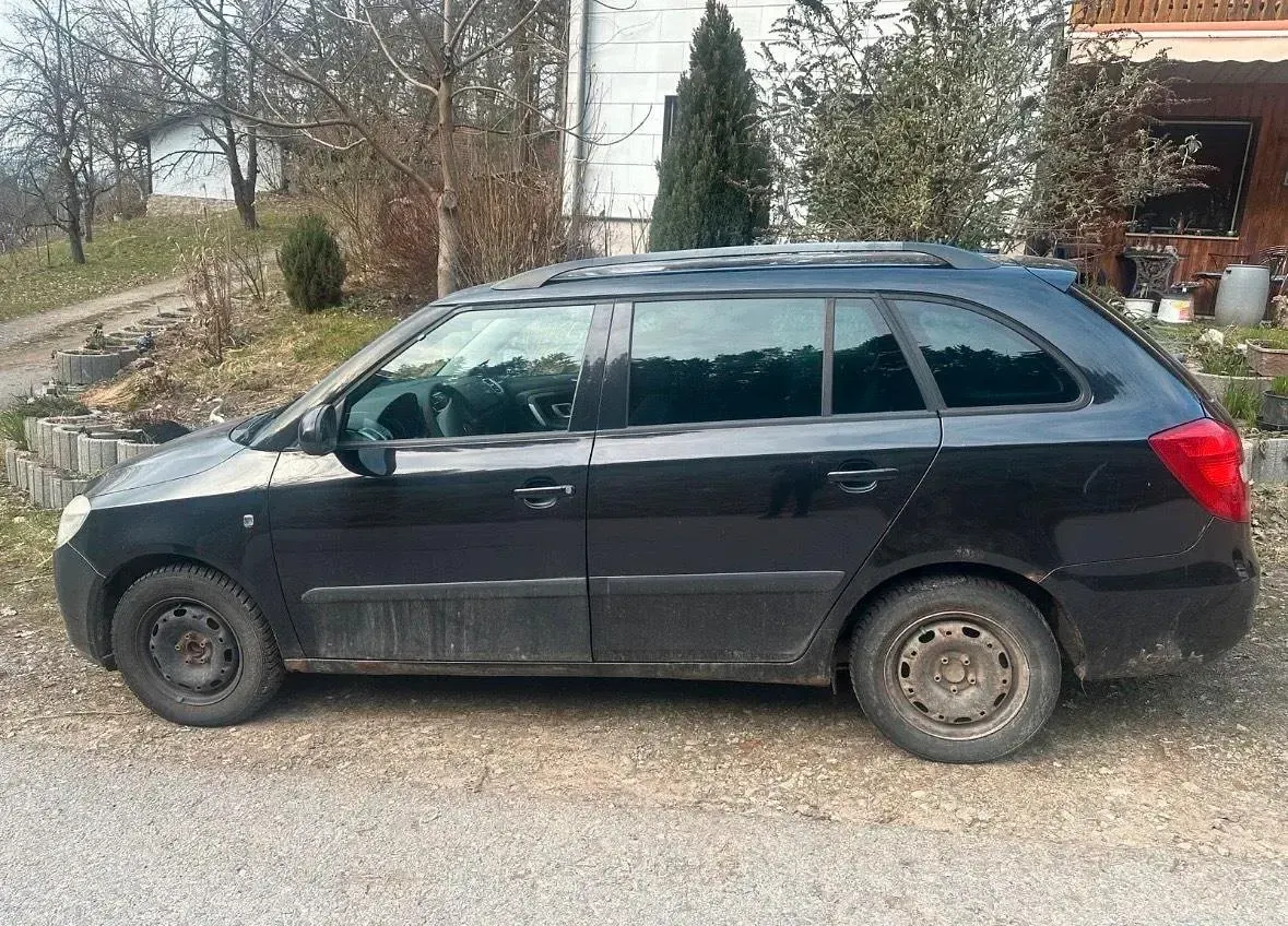 Gebraucht Skoda Fabia 86 PS (63 kW) 2008 Schwarz Kombi