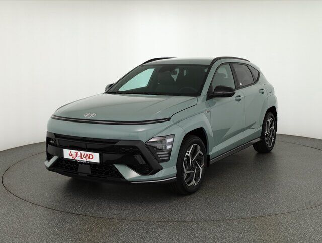 Grau Neu 2024 Hyundai Kona N Line SUV | 32.990 € (Fairer Preis) - Bild 1/4