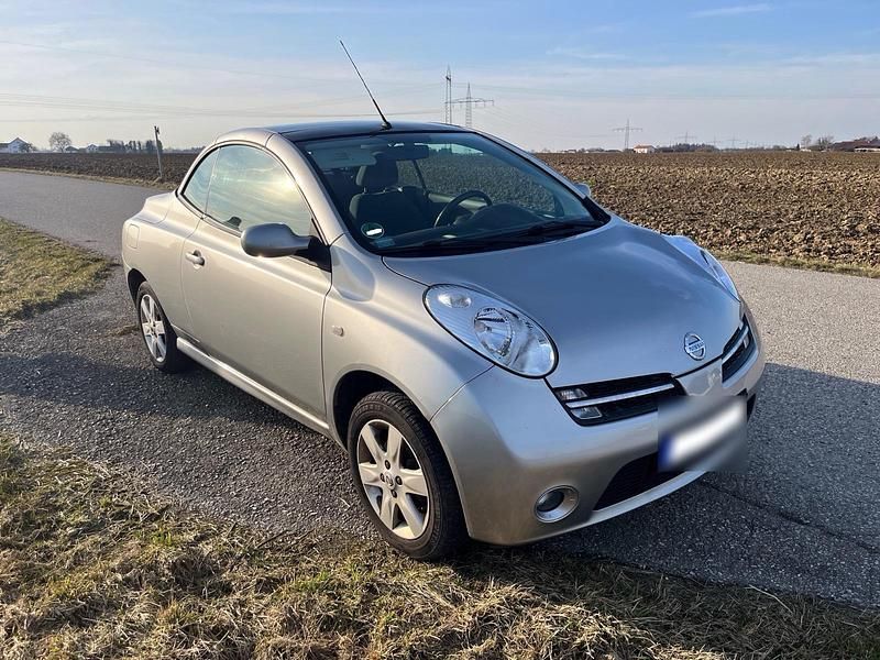 Gebraucht Nissan Micra 88 PS (64 kW) 2006 Silber Cabrio