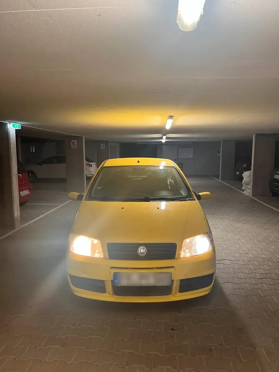 Gebraucht Fiat Punto 2003 Gelb Kleinwagen