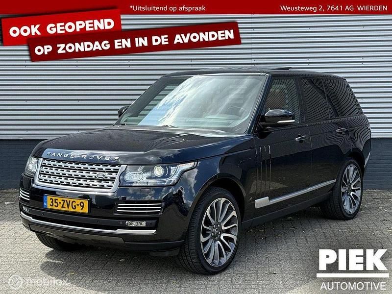 Schwarz Gebraucht 2013 Land Rover Range Rover Autobiography SUV | 25.999 € (Fairer Preis) - Bild 1/3