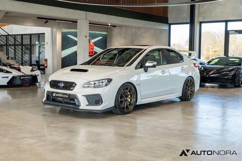 Crystal white pearl Gebraucht 2018 Subaru WRX Sport Limousine | 41.900 € - Bild 1/4