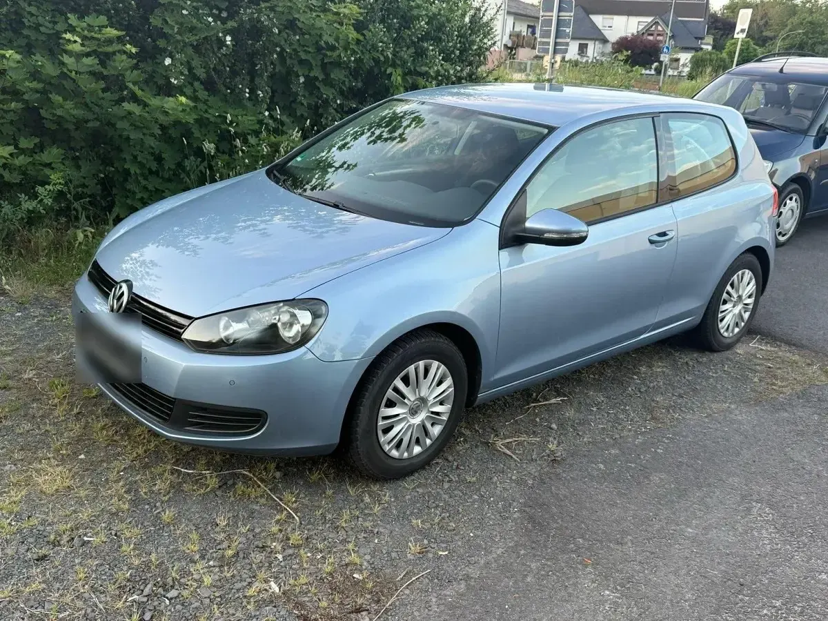 Gebraucht VW Golf VI 86 PS (63 kW) 2009 Blau Kleinwagen