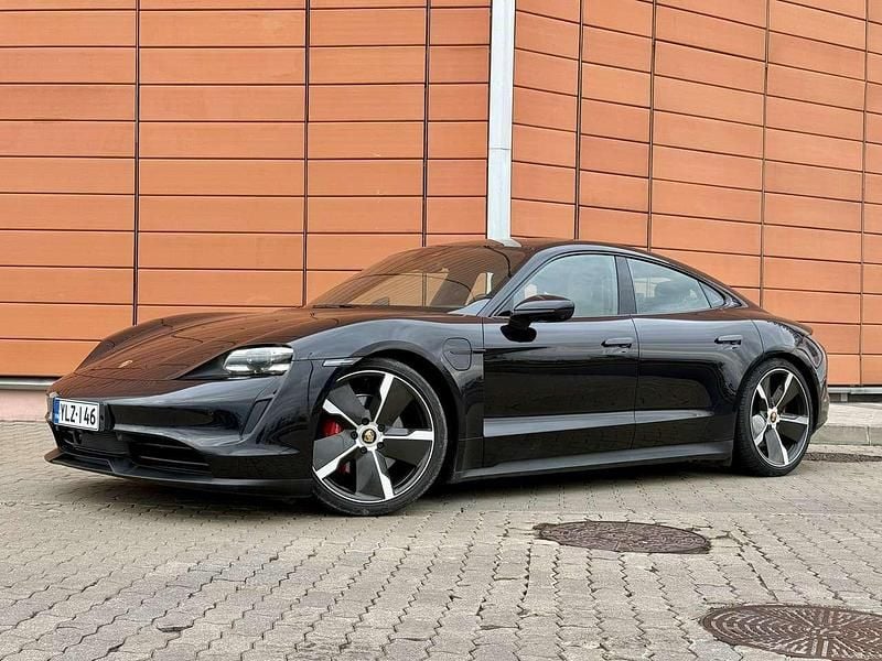 Schwarz Gebraucht 2023 Porsche Taycan 4S Limousine | 59.000 € - Bild 1/4