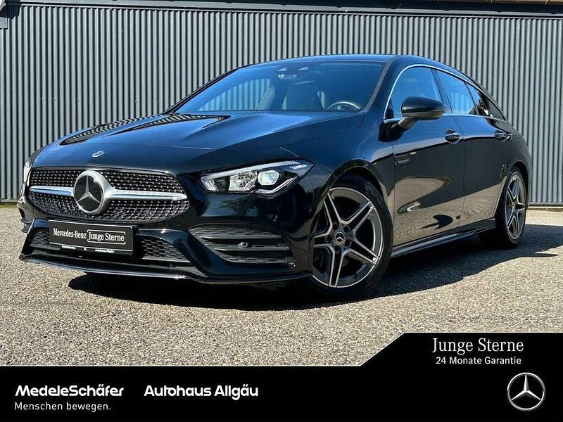 lack kosmosschwarz Gebraucht 2023 Mercedes CLA220 Shooting Brake AMG Kombi | 37.550 € (Fairer Preis) - Bild 1/4