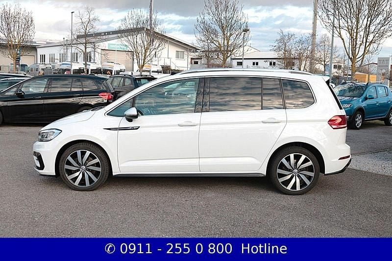 Gebraucht VW Touran Highline 190 PS (139 kW) 2016 Weiß Van / Kleinbus
