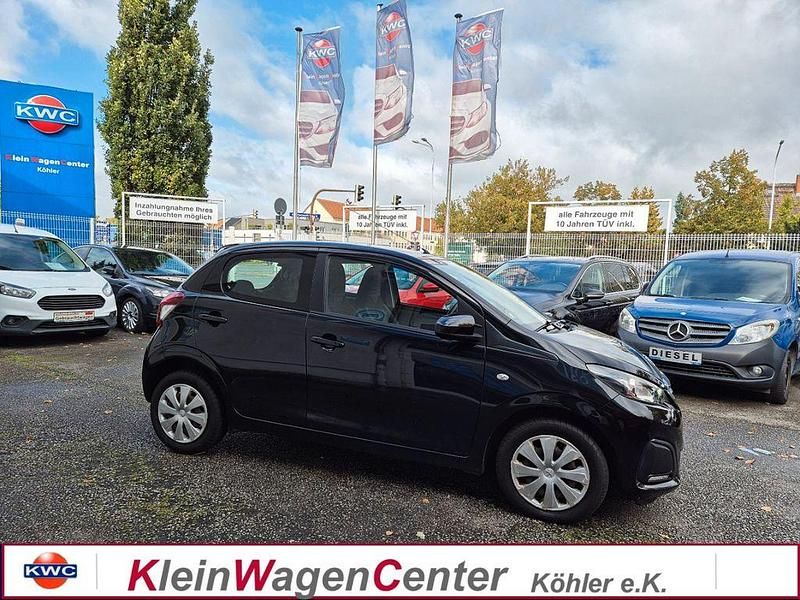 Schwarz Gebraucht 2015 Peugeot 108 Active Kleinwagen | 4.990 € (Fairer Preis) - Bild 1/3