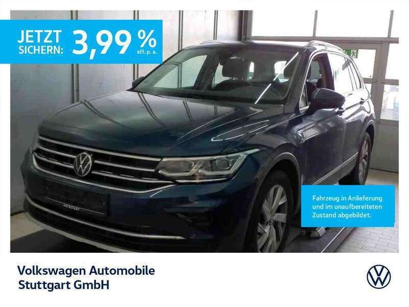 V2 nightshade blue metallic Gebraucht 2023 VW Tiguan Elegance SUV | 33.430 € (Guter Preis) - Bild 1/3