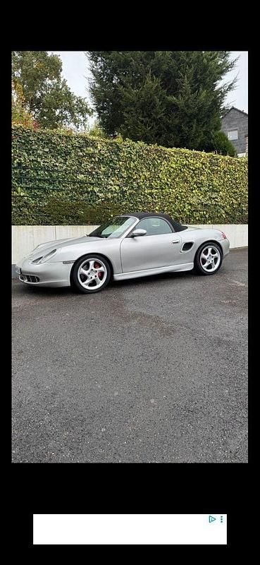 Brugt Porsche Boxster S 260 HK (191 kW) 2000 Sølv Cabriolet