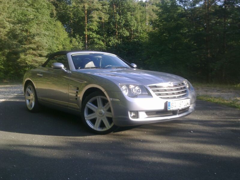 Second-hand Chrysler Crossfire 218 CP (160 kW) 2007 Argintiu Cabrio