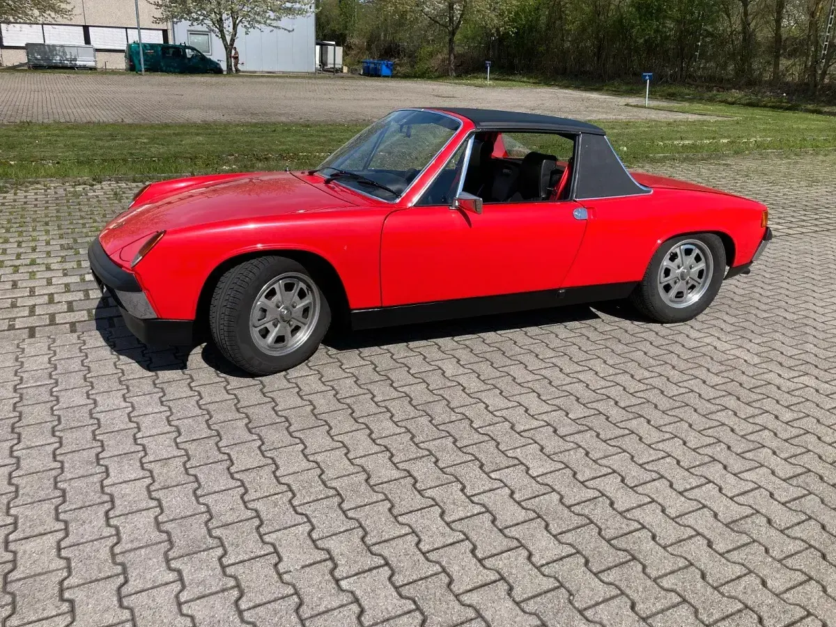 Gebraucht Porsche 914 1971 Rot Cabrio