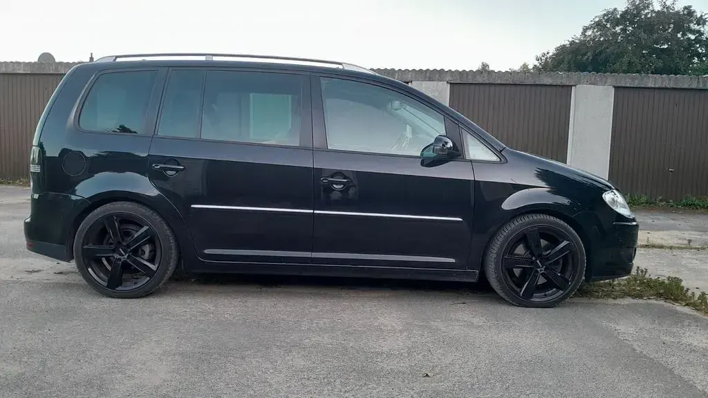 Gebraucht VW Touran Highline 170 PS (125 kW) 2007 Schwarz Van / Kleinbus