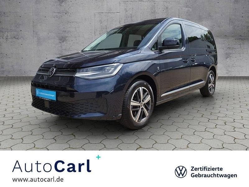Blau Gebraucht 2023 VW Caddy Maxi Style Van / Kleinbus | 40.580 € (Teuer) - Bild 1/4