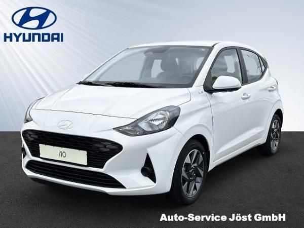 Weiß (atlas white / sol) Neu 2025 Hyundai i10 Trend Kleinwagen | 16.800 € (Guter Preis) - Bild 1/4