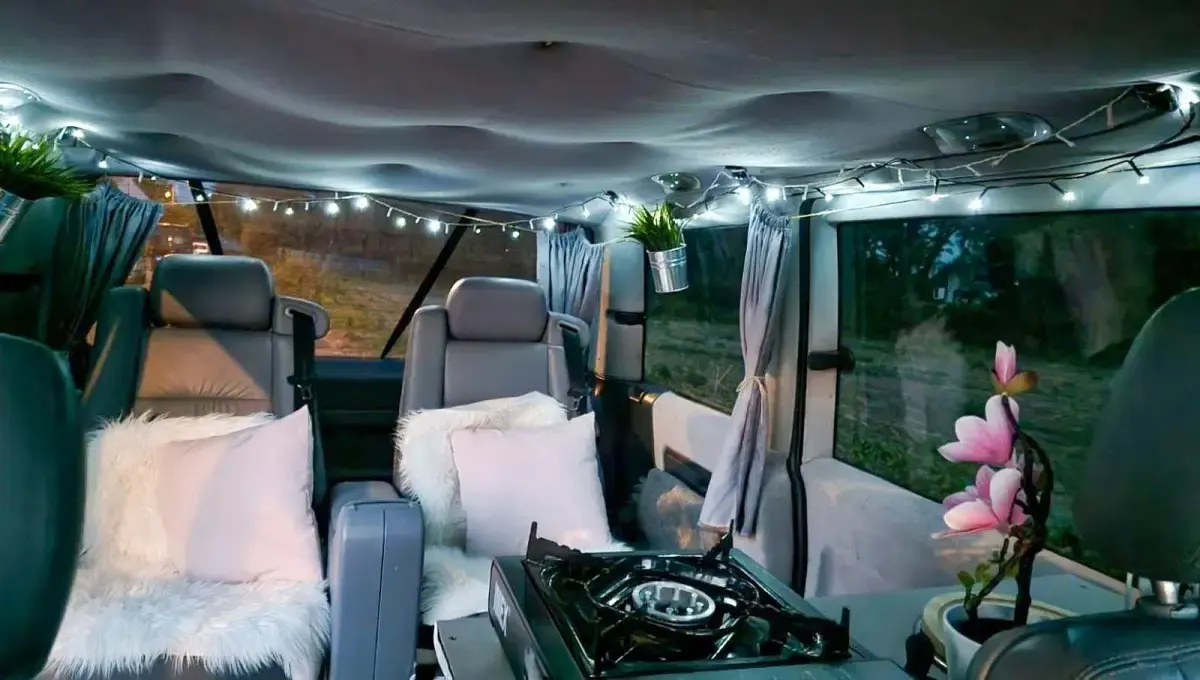 Gebraucht Mercedes V220 2000 Grün Van / Kleinbus