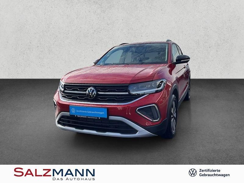 Rot Gebraucht 2024 VW T-Cross Goal SUV | 27.989 € (Fairer Preis) - Bild 1/4