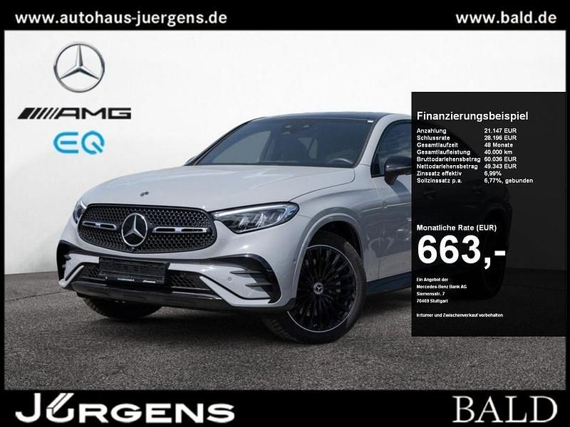 Manufaktur alpingrau uni Gebraucht 2024 Mercedes GLC300 AMG Coupé | 69.780 € (Etwas zu teuer) - Bild 1/4