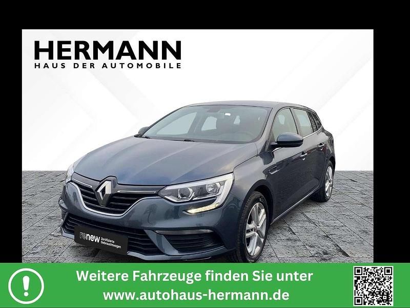 Titaniumgrau (grau) Gebraucht 2018 Renault Mégane GrandTour Play Kombi | 10.911 € (Etwas zu teuer) - Bild 1/4